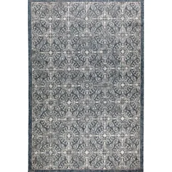 Kirkland's Home Navy Embellished Indoor/Outdoor Area Rug, 6X9- Outdoor Rugs