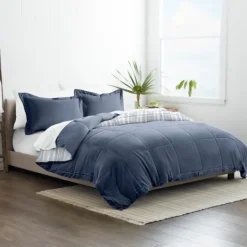 Kirkland's Home Navy Farmhouse Dreams King 3-Pc. Comforter Set- Comforters