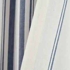 Kirkland's Home Navy Farmhouse Stripe Curtain Panels, Set Of 2- Curtains & Drapes