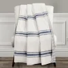 Kirkland's Home Navy Farmhouse Stripe Throw- Blankets & Throws
