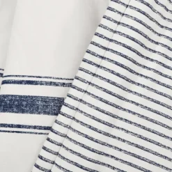 Kirkland's Home Navy Farmhouse Stripe Throw- Blankets & Throws