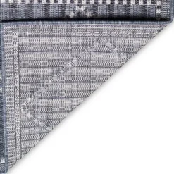 Kirkland's Home Navy Geo Lattice Outdoor Area Rug, 4X7- Outdoor Rugs