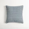 Kirkland's Home Navy Houndstooth Throw Pillow- Pillows