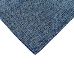 Kirkland's Home Navy Intertwine Indoor/Outdoor Runner- Outdoor Rugs