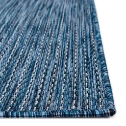 Kirkland's Home Navy Intertwine Indoor/Outdoor Area Rug, 4X7- Outdoor Rugs