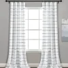 Kirkland's Home Navy Ombre Stripe Curtain Panel Set, 84 In.- Curtains & Drapes