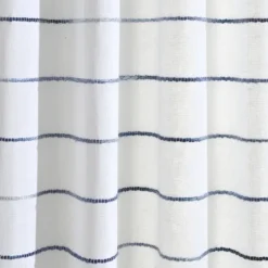 Kirkland's Home Navy Ombre Stripe Curtain Panel Set, 84 In.- Curtains & Drapes