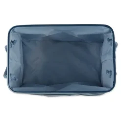 Kirkland's Home Navy Paw Patch Stripe Rectangle Pet Basket- Baskets & Boxes