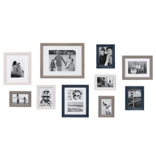 Kirkland's Home Navy 10-Pc. Gallery Wall Picture Frame Set- Gallery Wall Frames