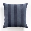 Kirkland's Home Navy Providence Stripe Pillow- Pillows