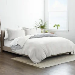 Kirkland's Home Navy Rustic 3-Pc. Queen Duvet Cover Set- Duvets