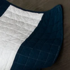 Kirkland's Home Navy Stripe 3-Pc. Full/Queen Quilt Set- Quilts