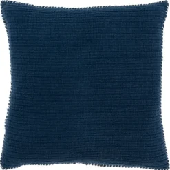 Kirkland's Home Navy Subtle Striped Oversized Pillow- Pillows