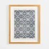 Kirkland's Home Navy Tapestry Framed Wall Plaque- Wall Plaques
