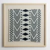 Kirkland's Home Navy Textile Shadowbox Wall Plaque- Wall Plaques