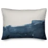 Kirkland's Home Navy Watercolor Half Accent Pillow- Pillows