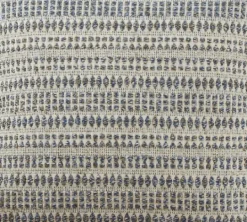 Kirkland's Home Navy Woven Lines Cotton Pillow, 22 In.- Pillows