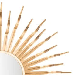 Kirkland's Home Naya Golden Sunburst Wall Mirror- Decorative Mirrors