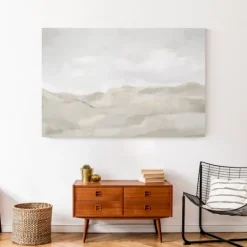 Kirkland's Home Neutral Abstract Canvas Art Print, 48X32 In.- Canvas Art