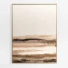 Kirkland's Home Neutral Brushstrokes Abstract Canvas Art Print- Canvas Art