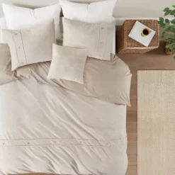 Kirkland's Home Neutral Holland 5-Pc. King Comforter Set- Comforters