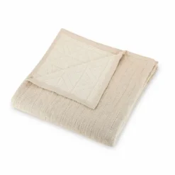 Kirkland's Home Neutral Maren Full/Queen Bed Blanket- Bedspreads & Coverlets