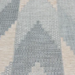 Kirkland's Home Neutral Melbourne Indoor/Outdoor Area Rug, 5X7- Outdoor Rugs
