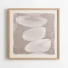 Kirkland's Home Neutral Stone Abstract Ii Framed Art Print- Framed Art