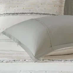 Kirkland's Home Neutral Stripe King 3-Pc. Comforter Set- Comforters