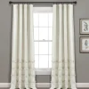 Kirkland's Home Neutral Vintage Stripe Curtain Panel Set, 95 In.- Curtains & Drapes