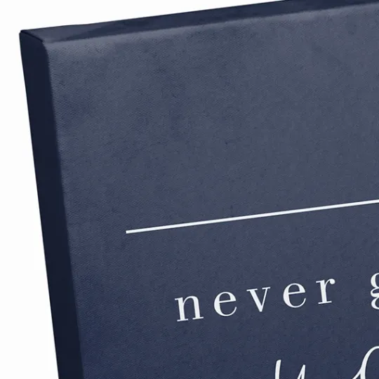 Kirkland's Home Never Give Up On You Canvas Art Print- Wall Quotes & Signs