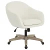 Kirkland's Home Nora Linen Office Chair- Office Furniture