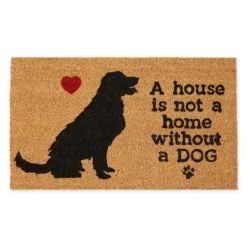 Kirkland's Home Not Home Without A Dog Coir Doormat- Doormats