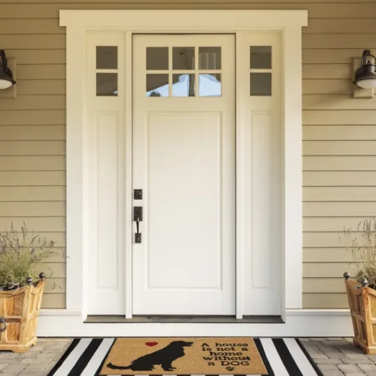 Kirkland's Home Not Home Without A Dog Coir Doormat- Doormats