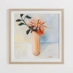 Kirkland's Home November Mum Framed Art Print- Framed Art