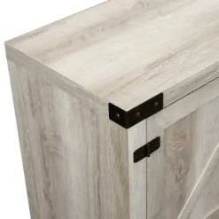 Kirkland's Home Oak Barn Door Tv Stand- Tv Stands & Media Consoles
