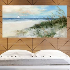 Kirkland's Home Oak Island Sunrise Giclee Canvas Art Print- Canvas Art