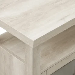 Kirkland's Home Oak Rustic Wood Tv Stand- Tv Stands & Media Consoles