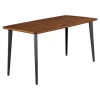 Kirkland's Home Oak Wood And Metal Dining Table- Dining Tables