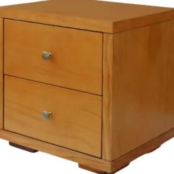 Kirkland's Home Oak Wood King Platform Bed And 2-Nightstand Set- Beds & Headboards