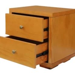 Kirkland's Home Oak Wood King Platform Bed And 2-Nightstand Set- Beds & Headboards