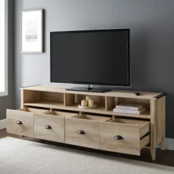 Kirkland's Home Oak Wood Tv Console- Tv Stands & Media Consoles