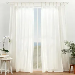 Kirkland's Home Oatmeal Braided 2-Pc. Curtain Panel Set, 96 In.- Curtains & Drapes