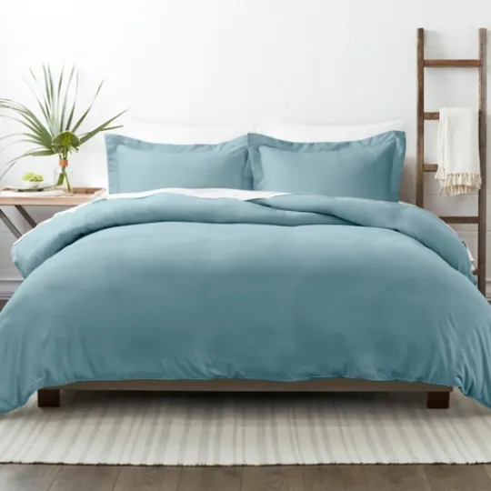 Kirkland's Home Ocean Solid 3-Pc. Twin Duvet Cover Set- Duvets
