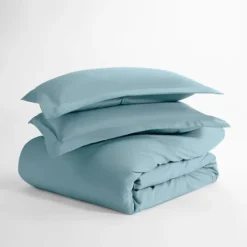 Kirkland's Home Ocean Solid 3-Pc. Twin Duvet Cover Set- Duvets