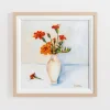 Kirkland's Home October Marigold Framed Art Print- Framed Art