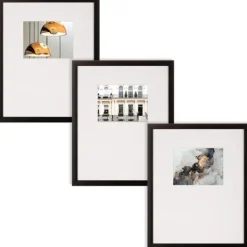 Kirkland's Home Offset Mat 8X10 3-Pc. Gallery Wall Frame Set- Gallery Wall Frames