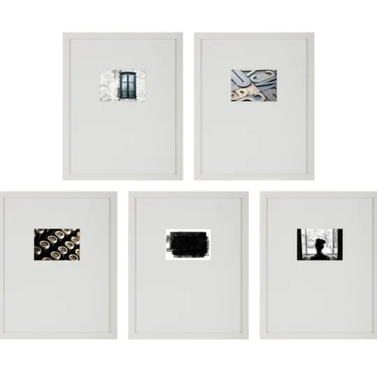 Kirkland's Home Offset Mat 5X7 5-Pc. Gallery Wall Frame Set- Gallery Wall Frames