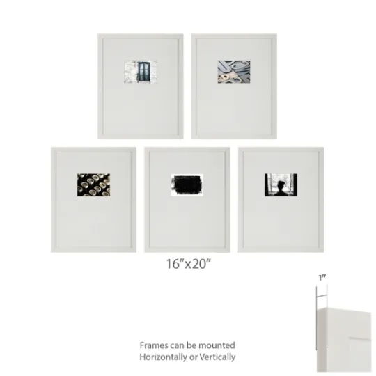 Kirkland's Home Offset Mat 5X7 5-Pc. Gallery Wall Frame Set- Gallery Wall Frames
