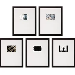 Kirkland's Home Offset Mat 5X7 5-Pc. Gallery Wall Frame Set- Gallery Wall Frames